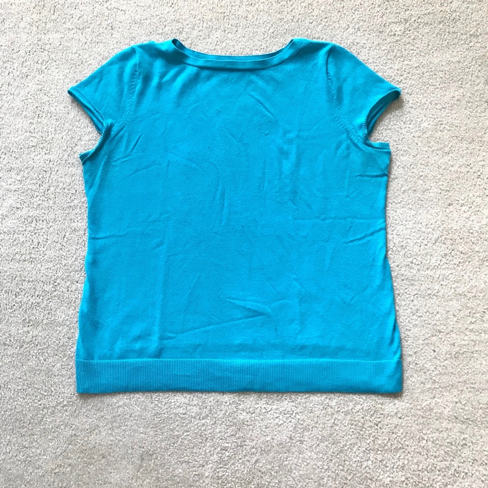 Liz Claiborne Short Sleeve Sweater